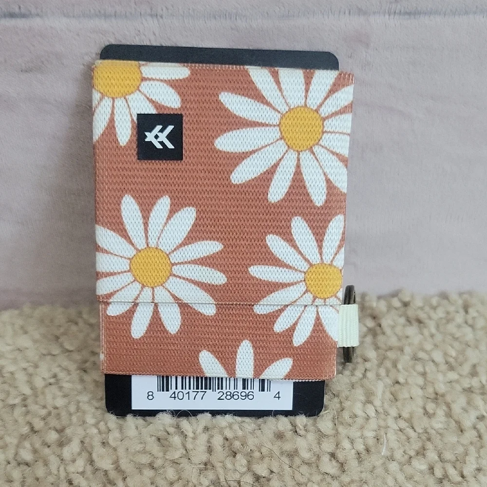 Floral Pattern Elastic Thread Wallet - Picture 3 of 6